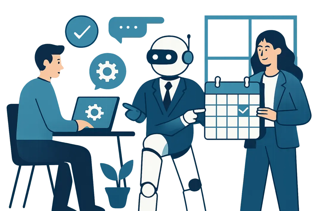 Agentes de IA autónomos: el futuro del soporte B2B y el agendamiento inteligente