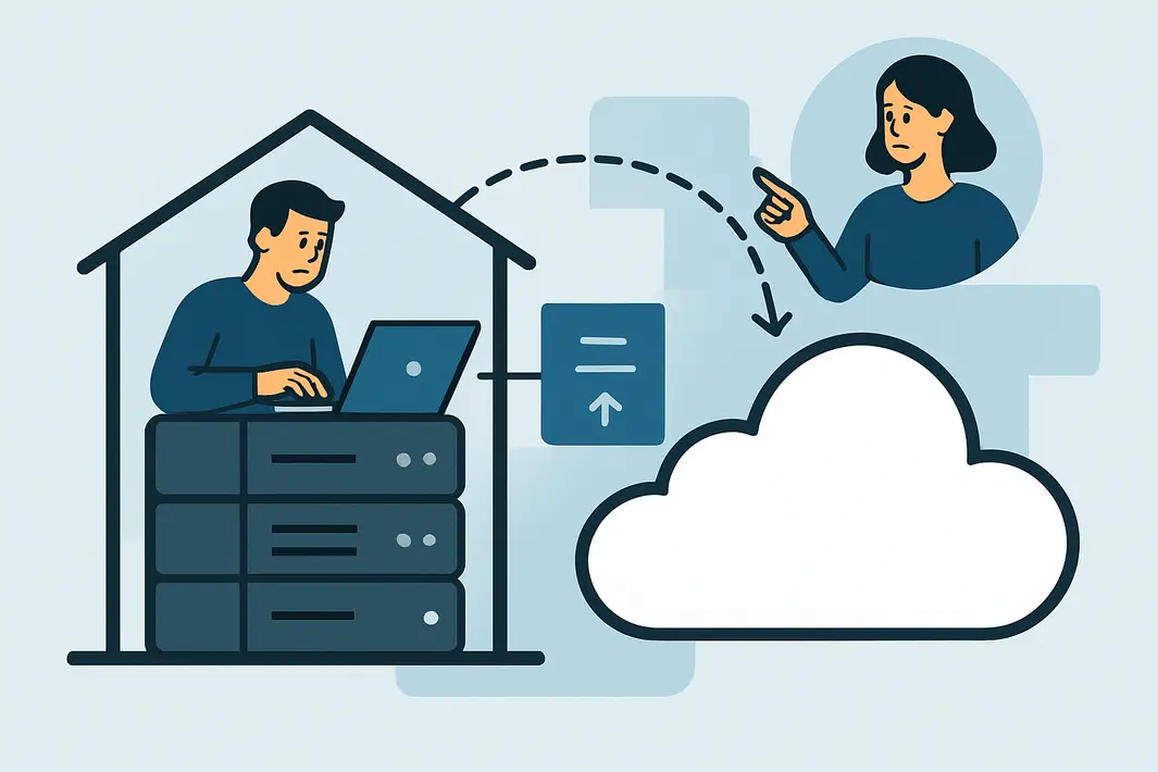 Arquitectura híbrida: cuándo conviene mezclar on-prem + cloud