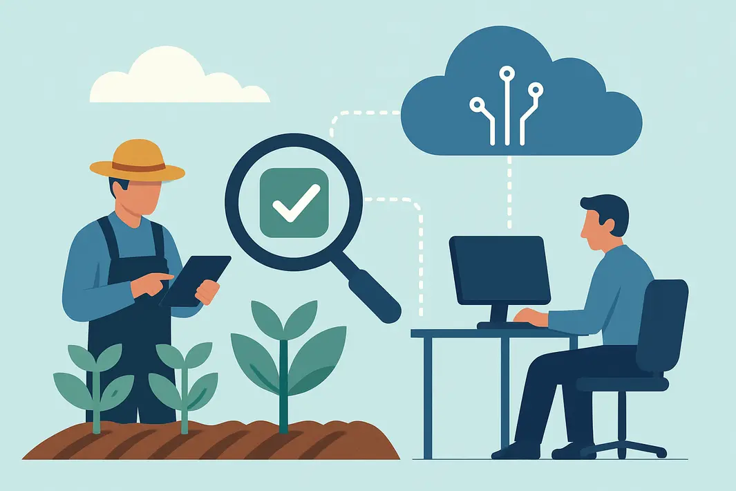 Digitalización en el control de calidad agroindustrial: trazabilidad desde el campo a la nube