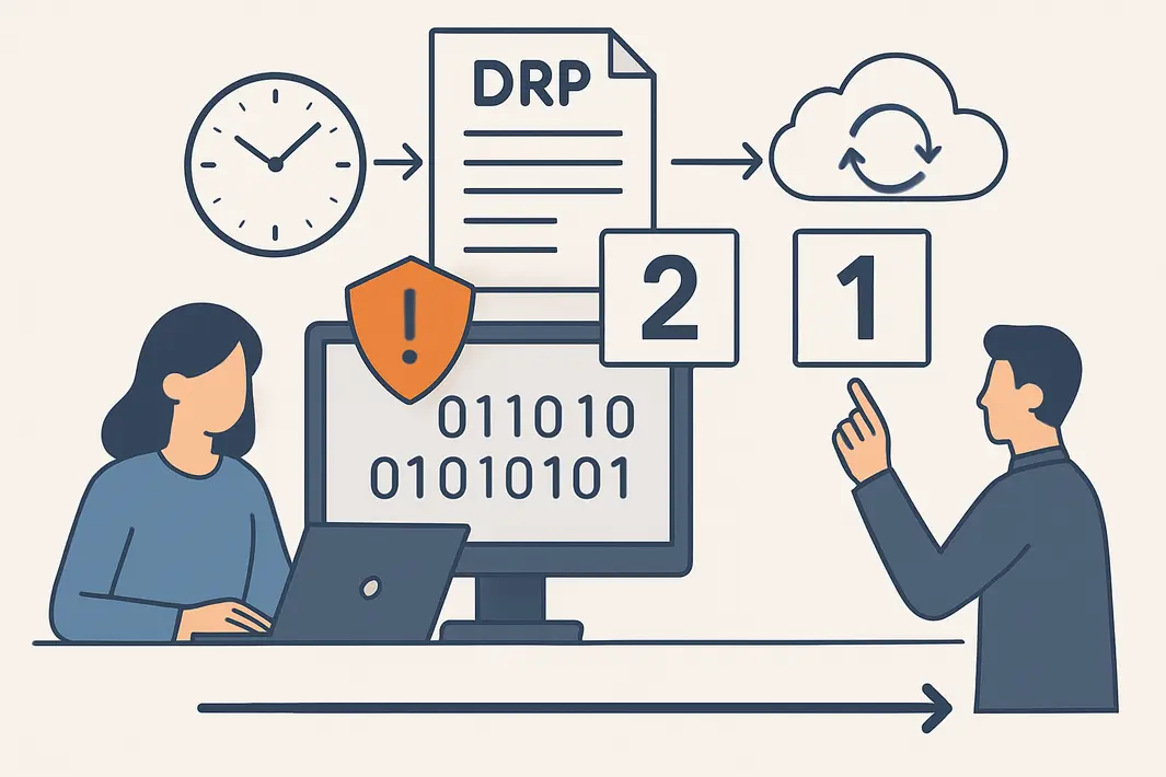 DRP: cómo definir RTO y RPO con números simples para proteger tu operación