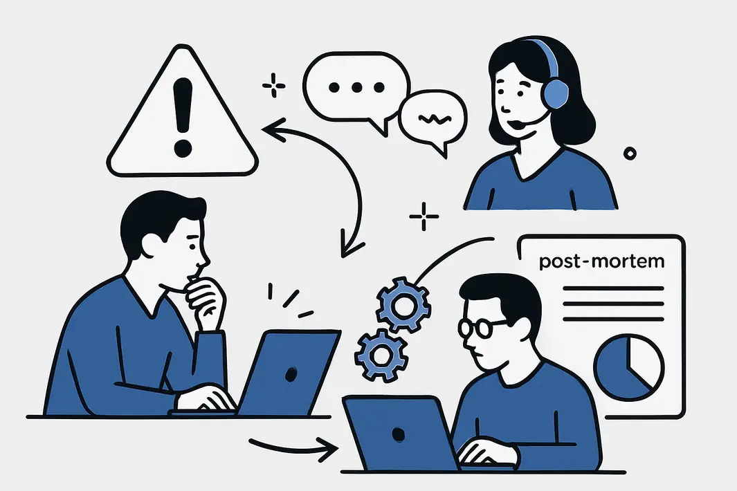 Gestión de incidentes: roles, comunicaciones y post-mortem