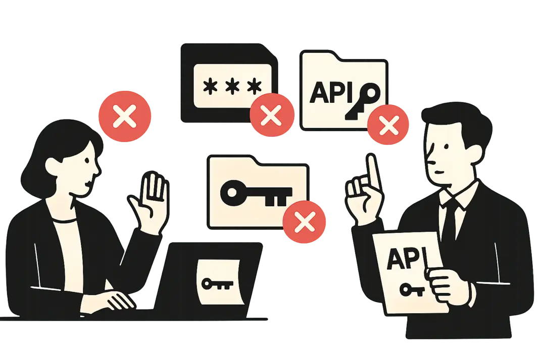 Gestión de secretos: dónde NO debe guardar tu equipo las contraseñas y llaves de APIs