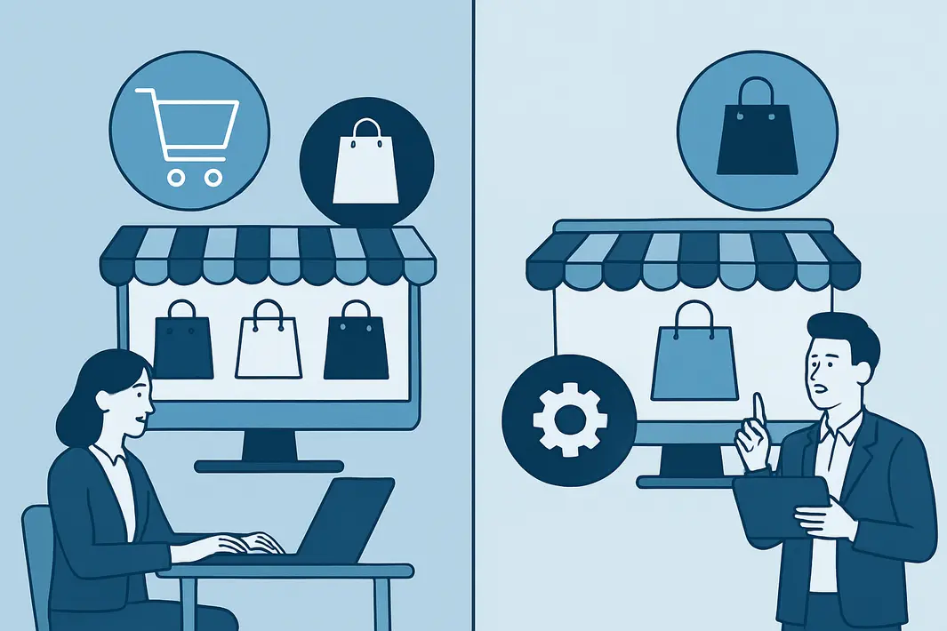 Marketplaces vs e-commerce propio: cuándo conviene cada uno