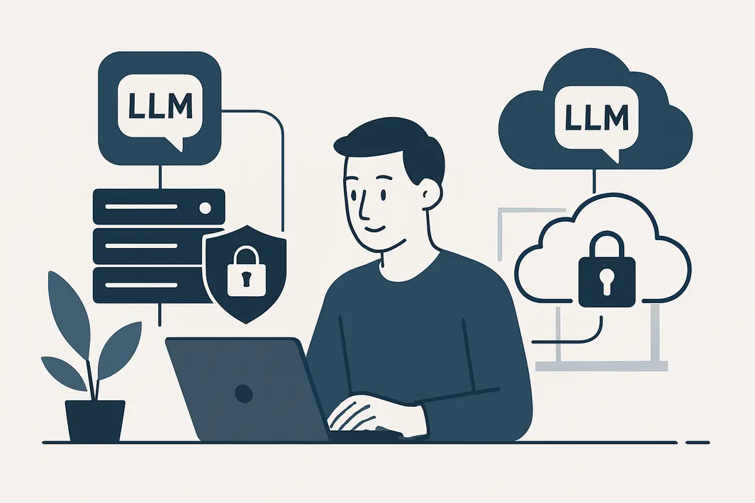 Modelos de lenguaje locales vs. en la nube: protegiendo la privacidad de los datos de tu pyme