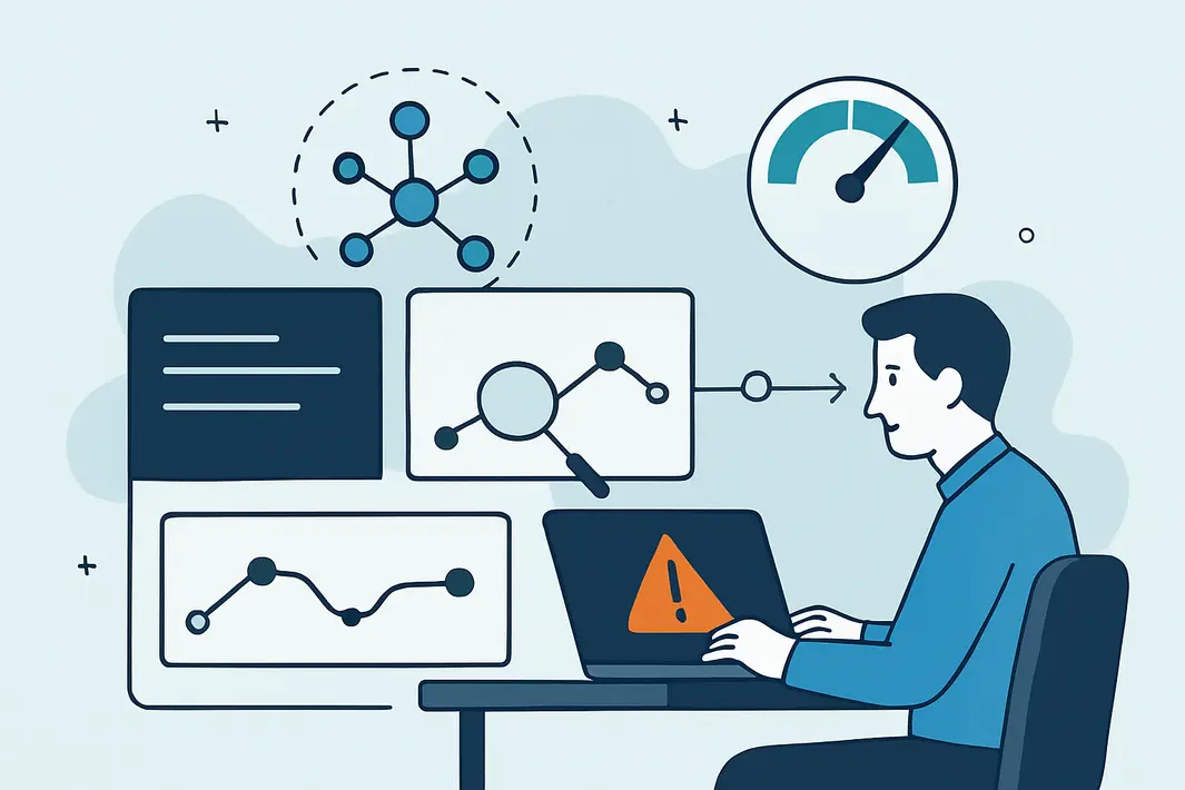 Observabilidad: cómo usar logs, métricas y trazas para detectar problemas antes que el cliente