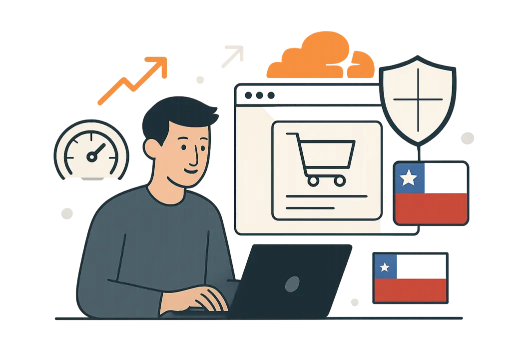 Protege y acelera tu web: configuración esencial de Cloudflare para e-commerce chilenos
